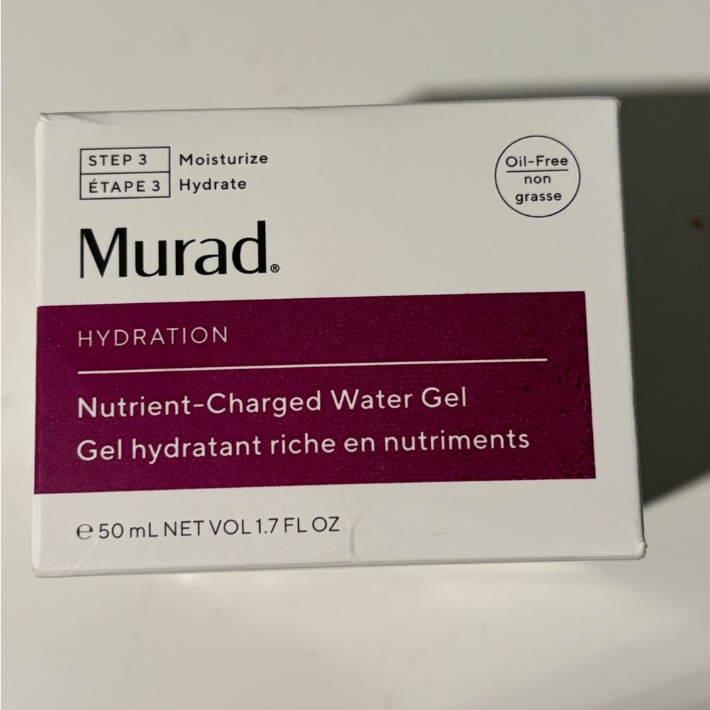 MURAD NUTRIENT CHARGED WATER GEL, NIB